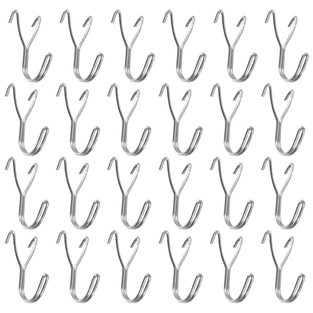 Food Storage Rack - 50Pcs Pegboard Hooks Metal Heavy Duty