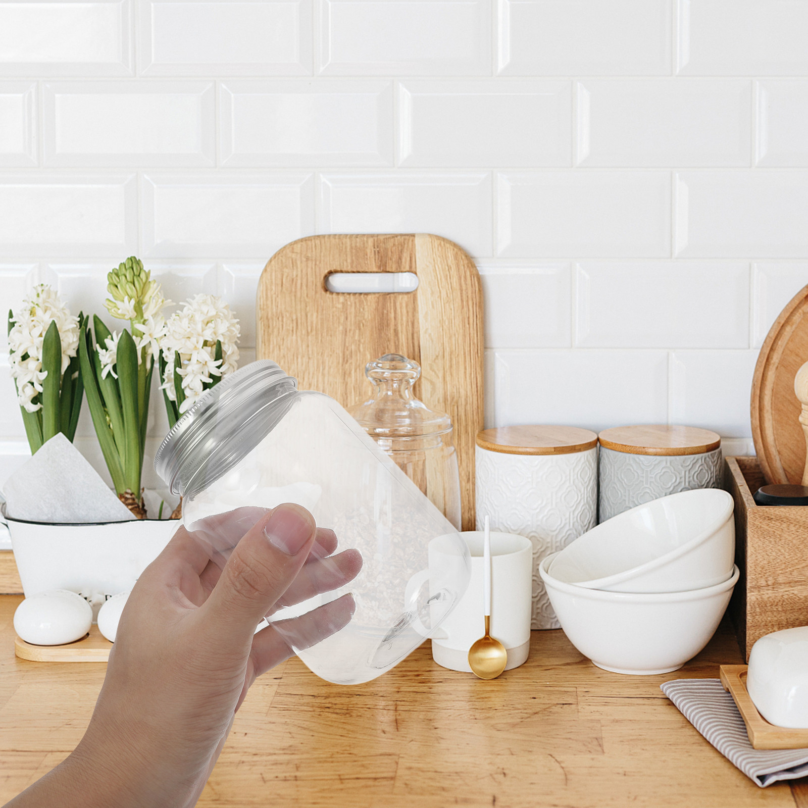 Food Storage Jars Airtight - Airtight Food Storage Jars with Lids
