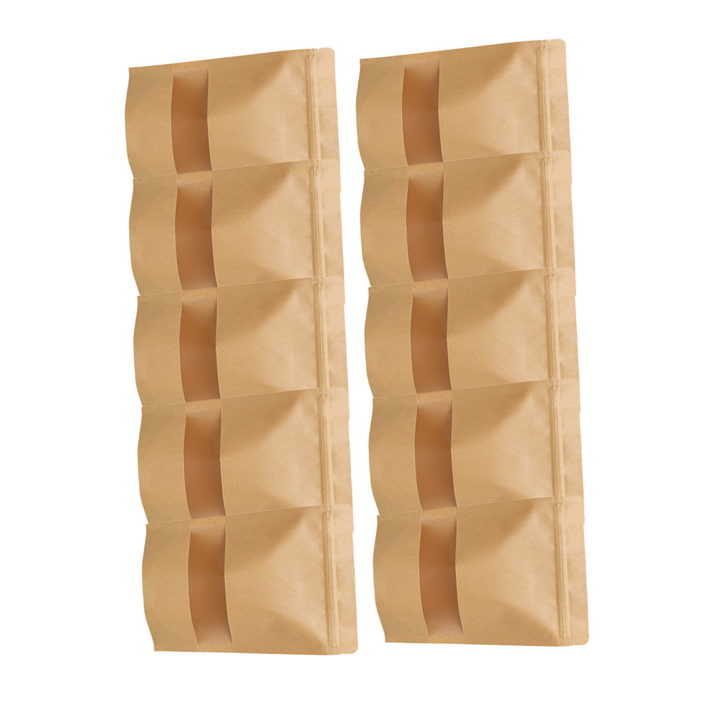 Food Storage Is - 50Pcs Eco Friendly Kraft Paper Stand