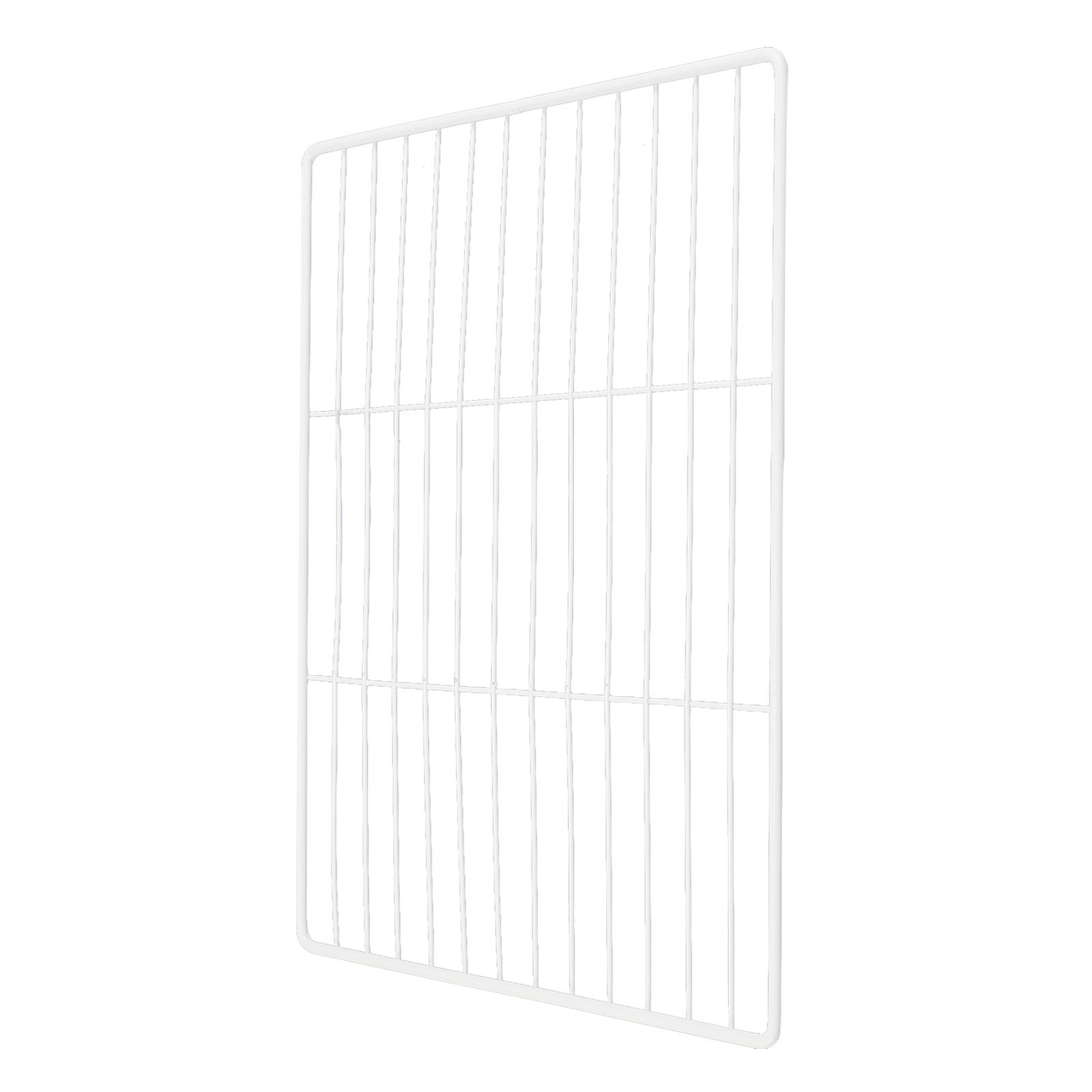 Food Storage Rack - Wire Metal Refrigerator Divider Shelf Organizer