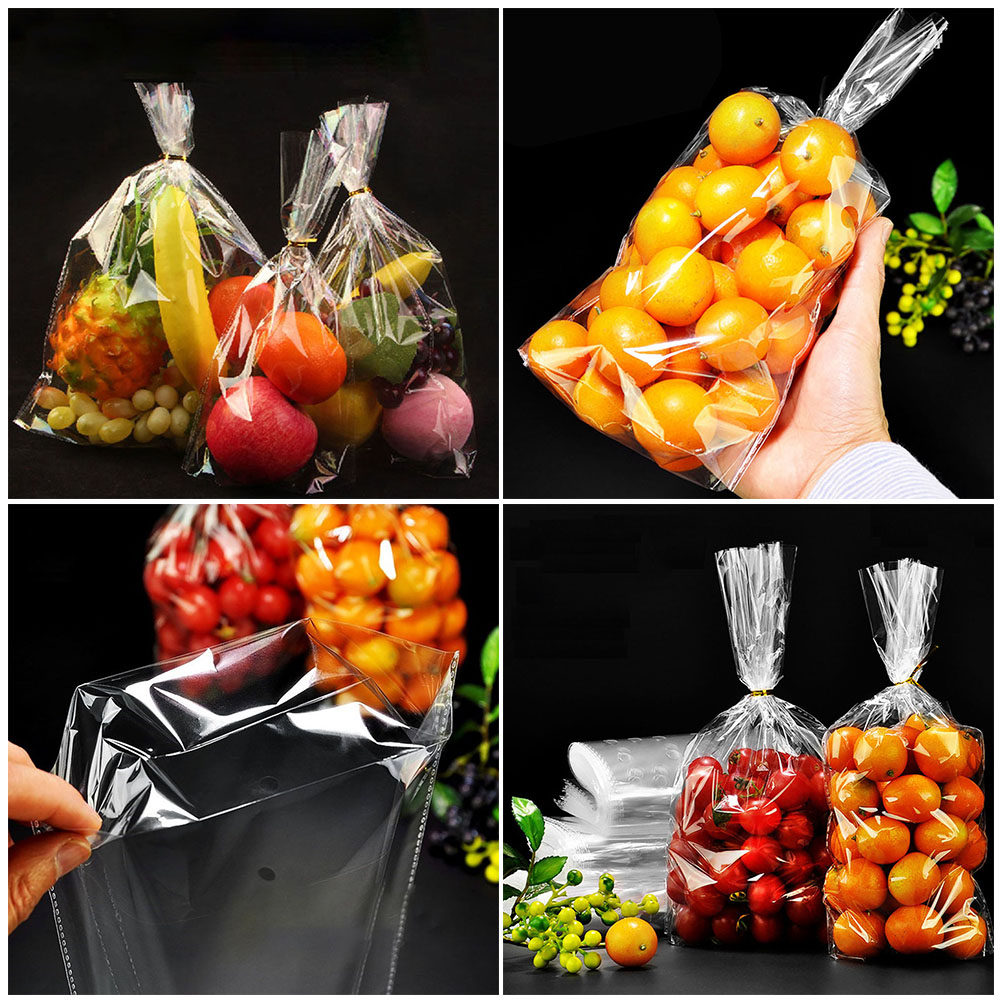Food Storage Is - 50Pcs Eco Friendly Odorless Clear Flat