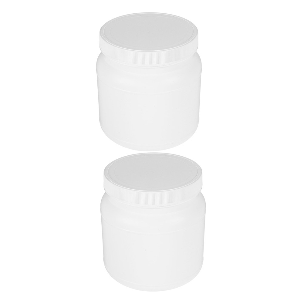 Food Storage Jars Airtight - 2pcs Milk Powder Storage Canister Large
