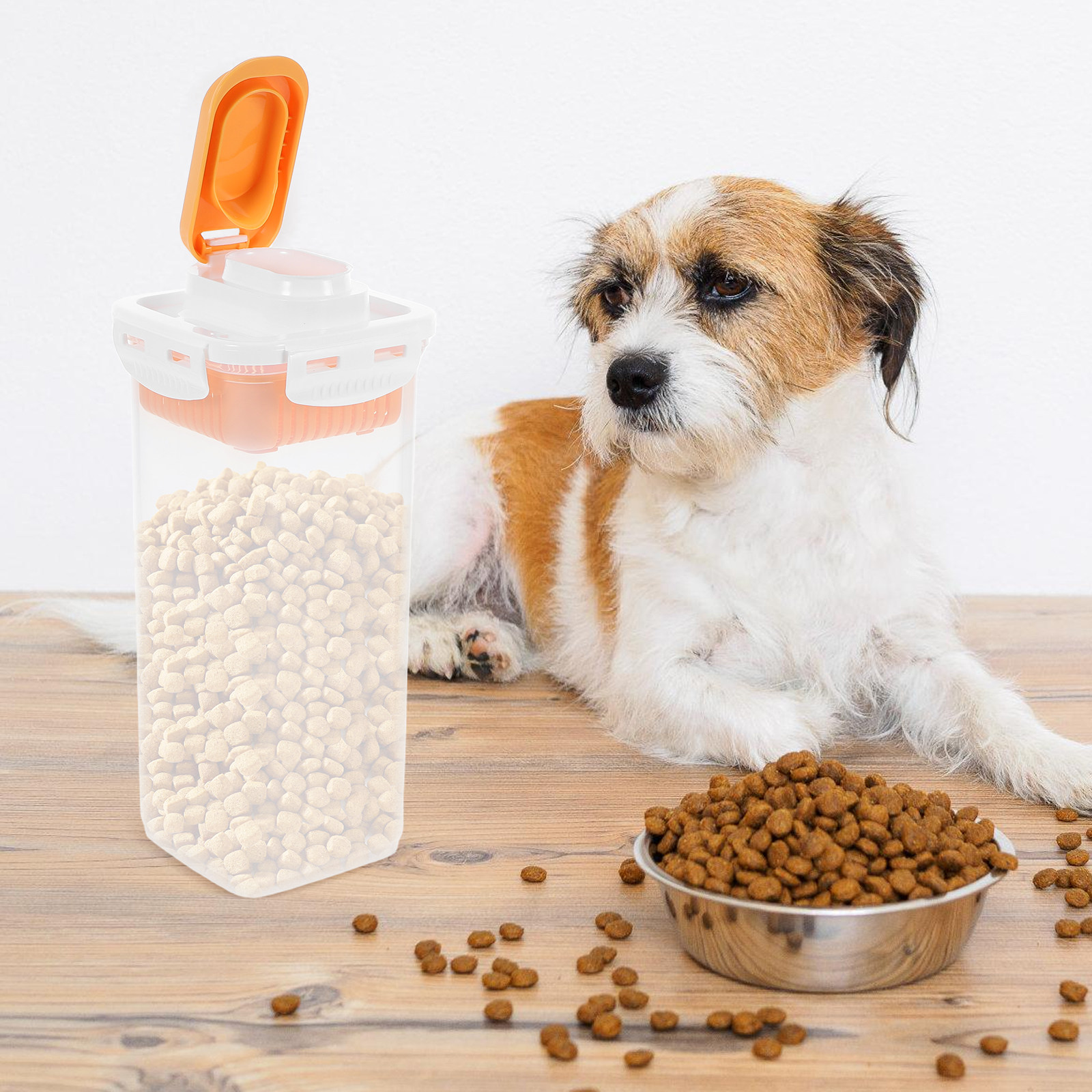 Food Storage For Dog - Dog Food Container Airtight 1.7L Pet