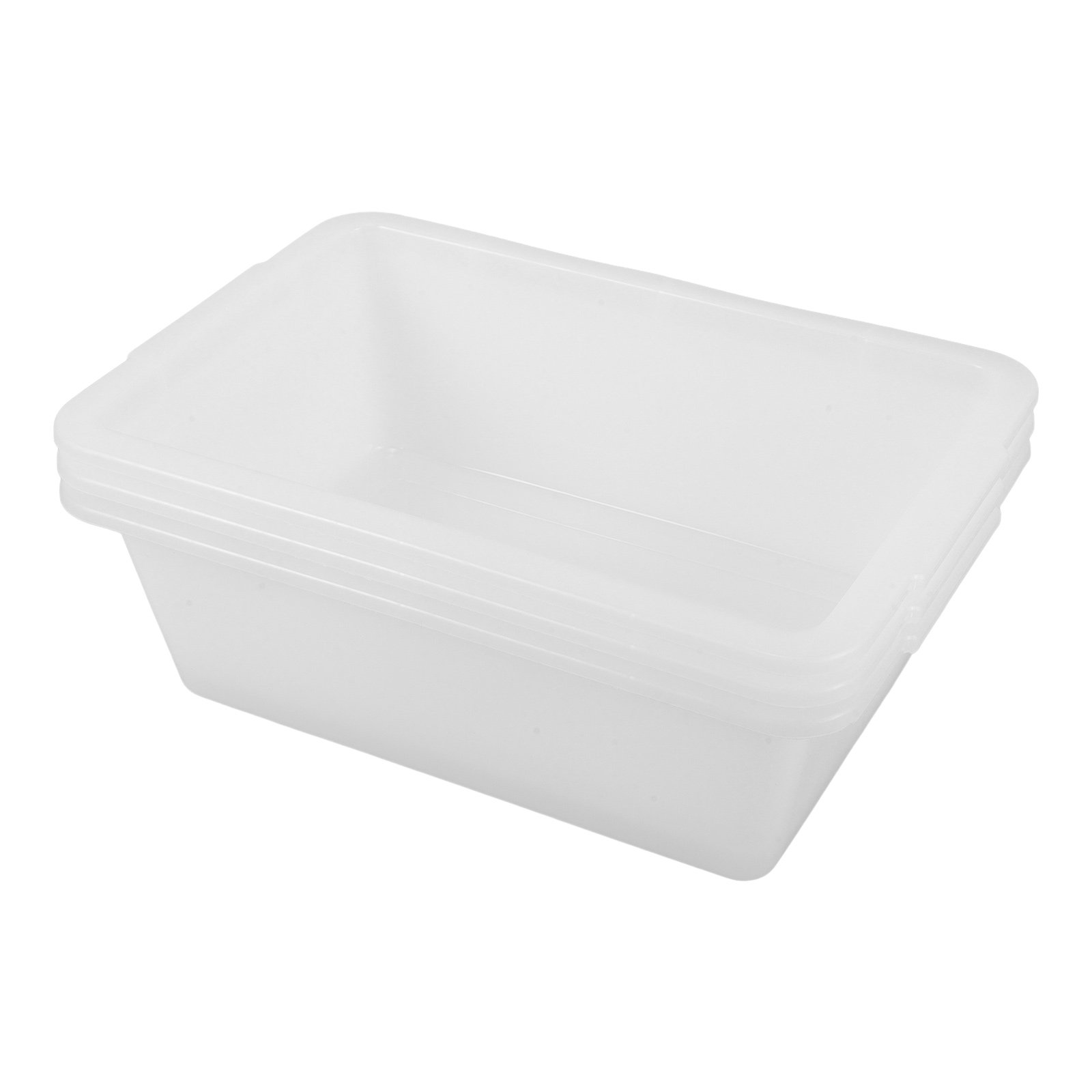Food Storage Is - 3Pcs Plastic Storage Bin Heavy Duty