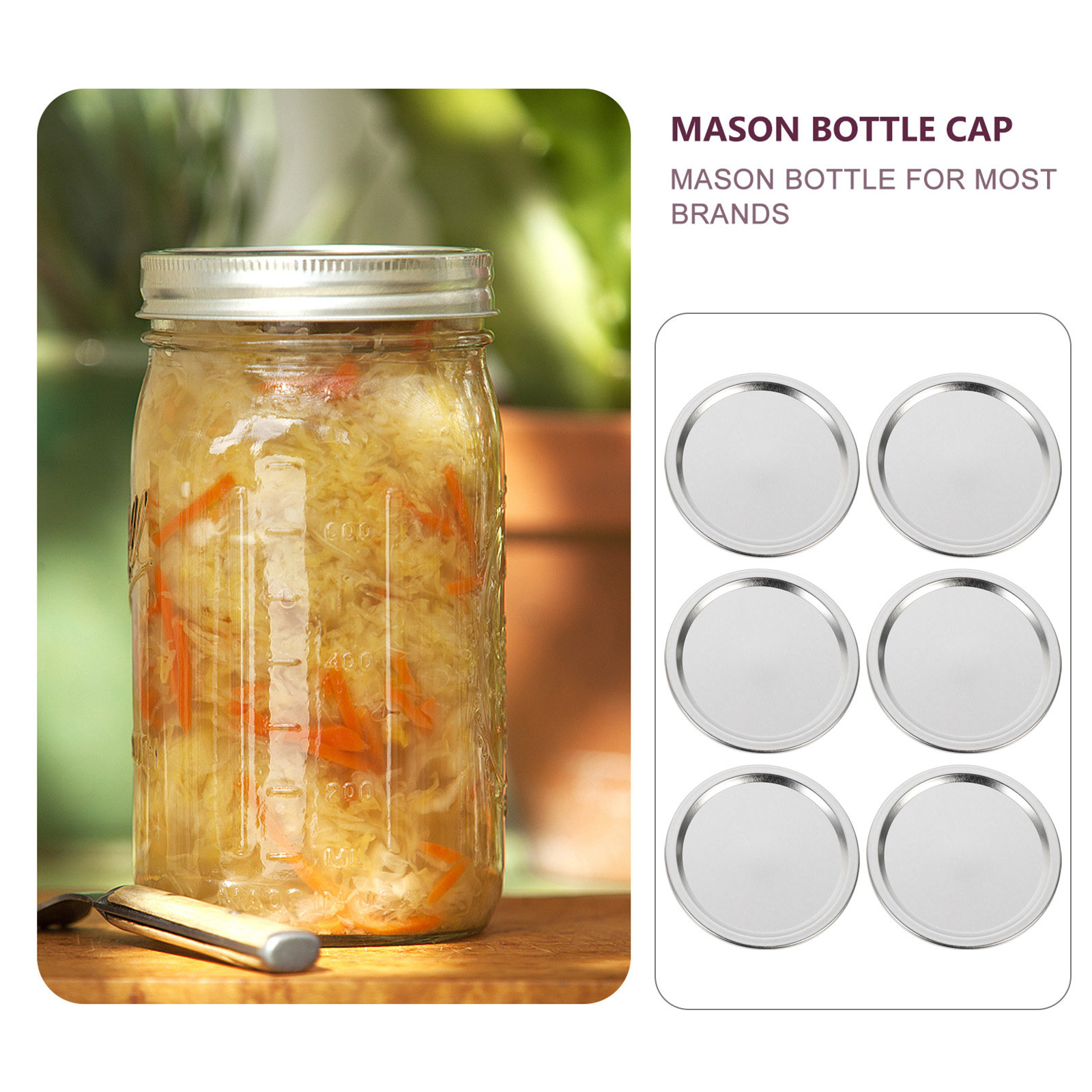 20Pcs Metal Jar Lids Airtight  - Food Storage Jars Airtight review and price