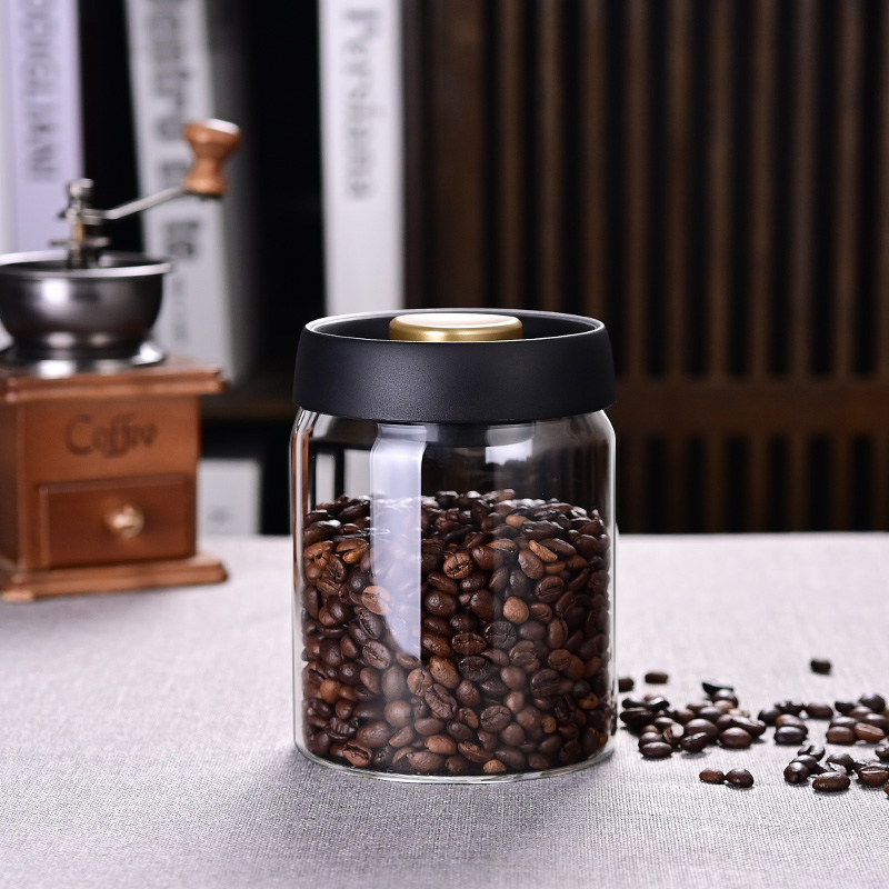 Coffee Bean Storage Jar, Vacuu - Food Storage Jars Airtight review and price