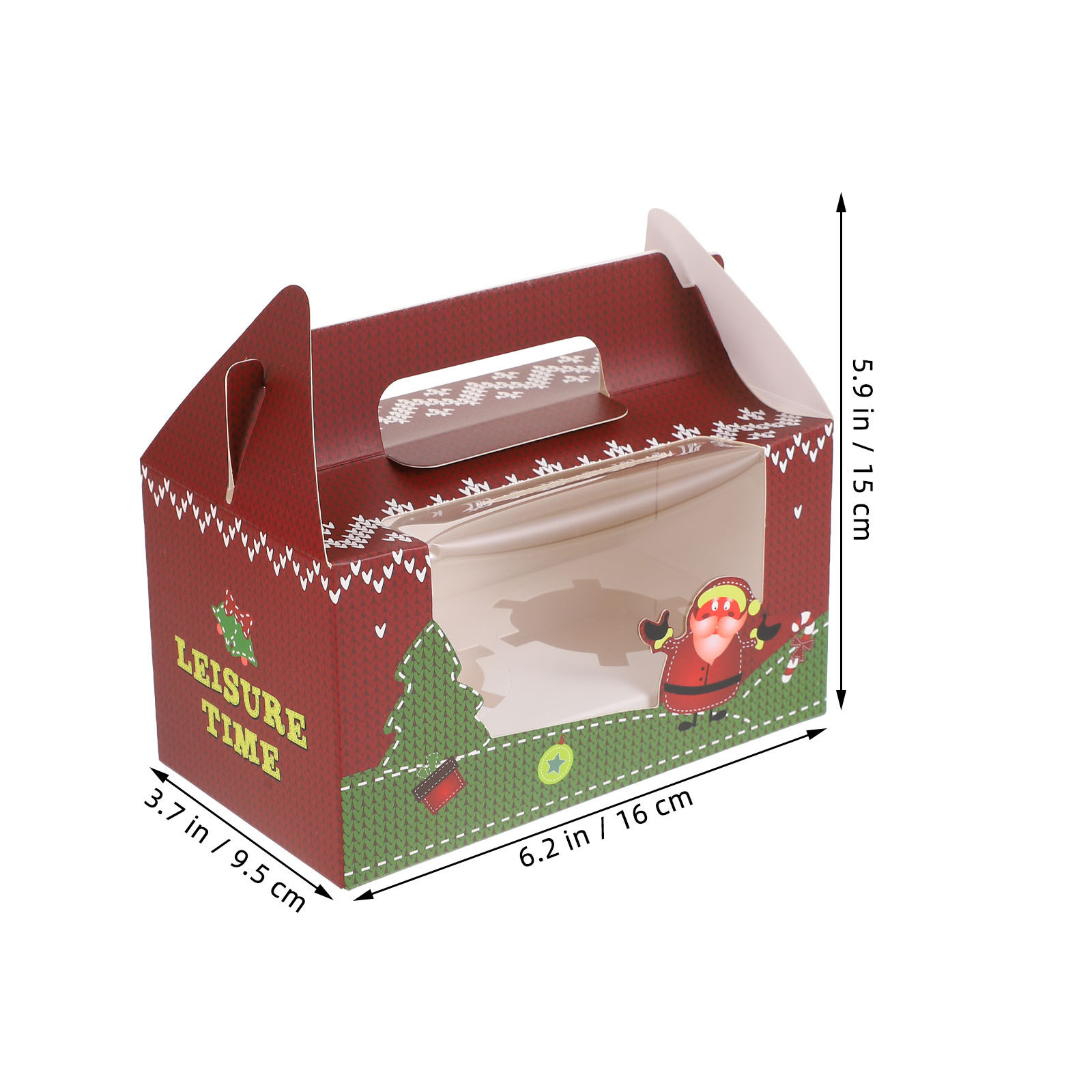10Pcs Xmas Dessert Boxes Eco F - Xmas Food Storage Containers review and price
