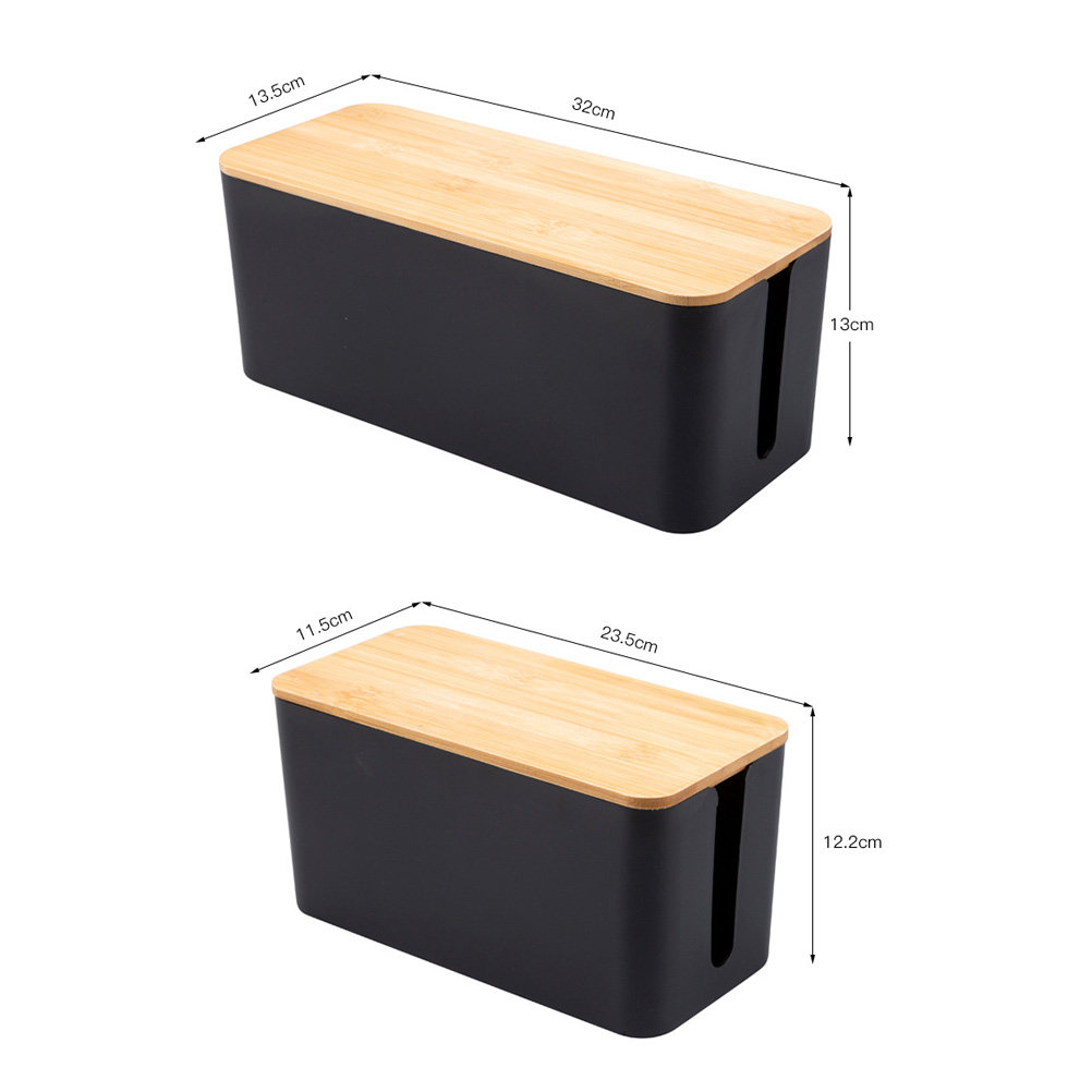 2Pcs Cable Storage Box Plastic - Food Storage Management review and price