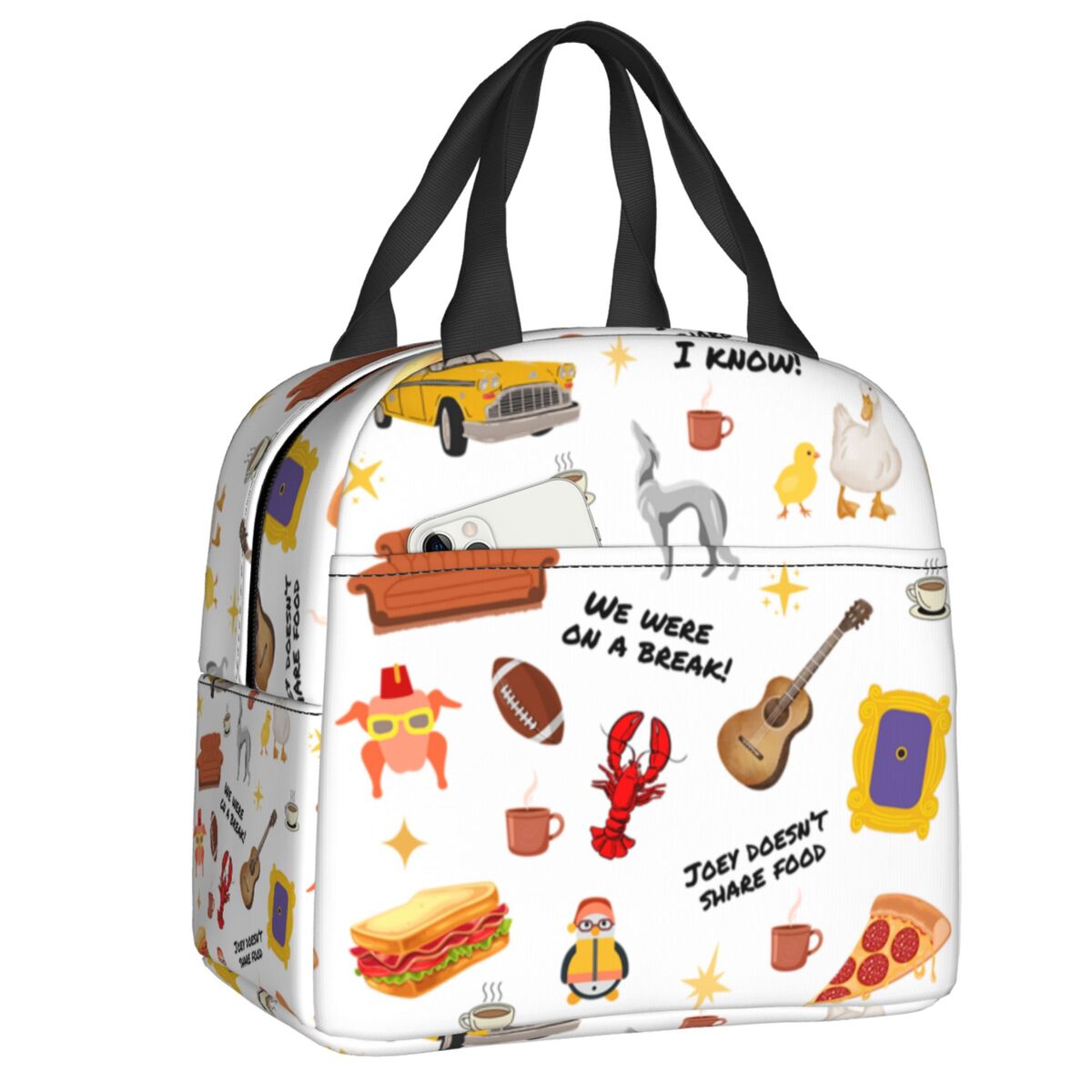 Custom Friends TV Show Funny Q - Food Storage Quotes review and price