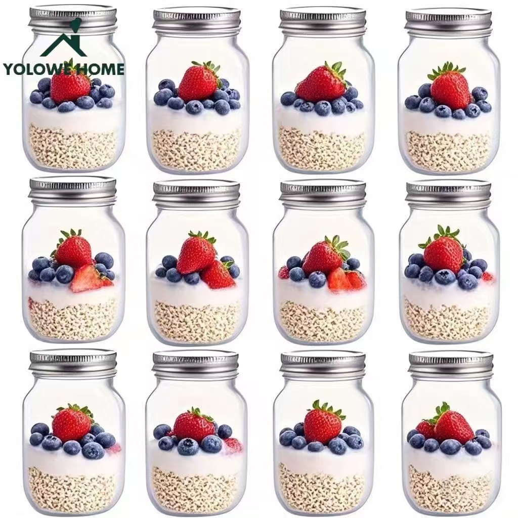 6Pcs, 12Pcs, 500Ml/16Oz, Glass - Salad Dressing Bottle review and price