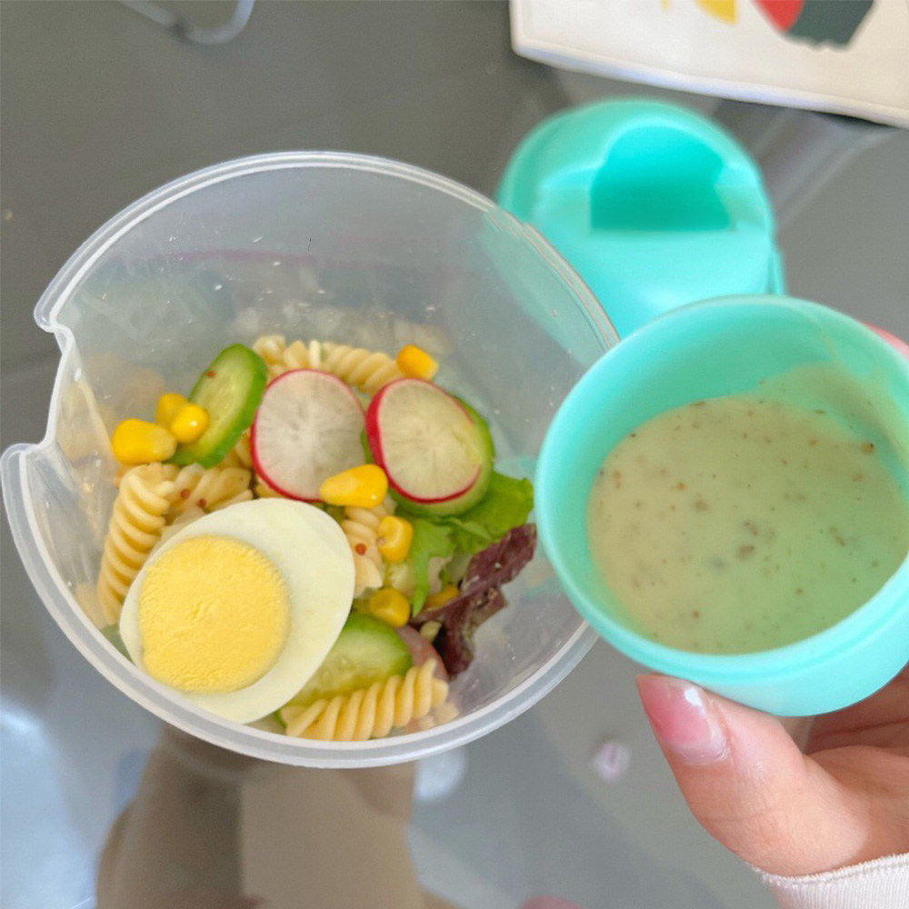 1PC White/Green Portable Bottl - Salad Dressing Bottle review and price