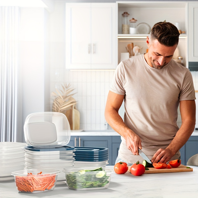 A Set of 6 Transparent Stackab - Set Food Storage review and price