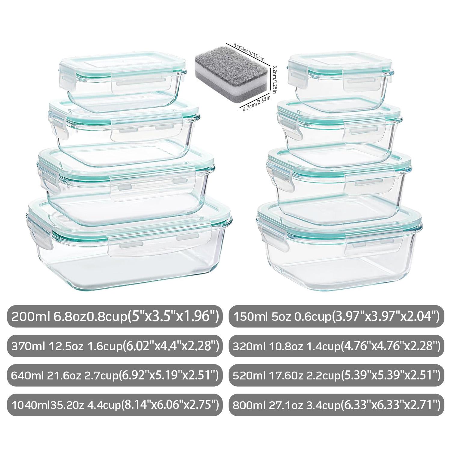 Portable Glass Kitchen Food Co - Food Storage Glass Containers review and price