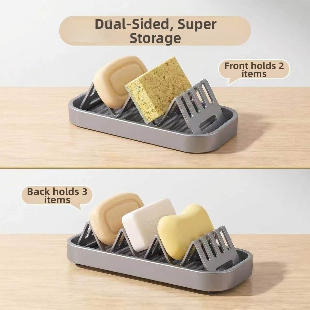 Waterproof W-Shaped Soap Rack  - Food Storage Rack review and price