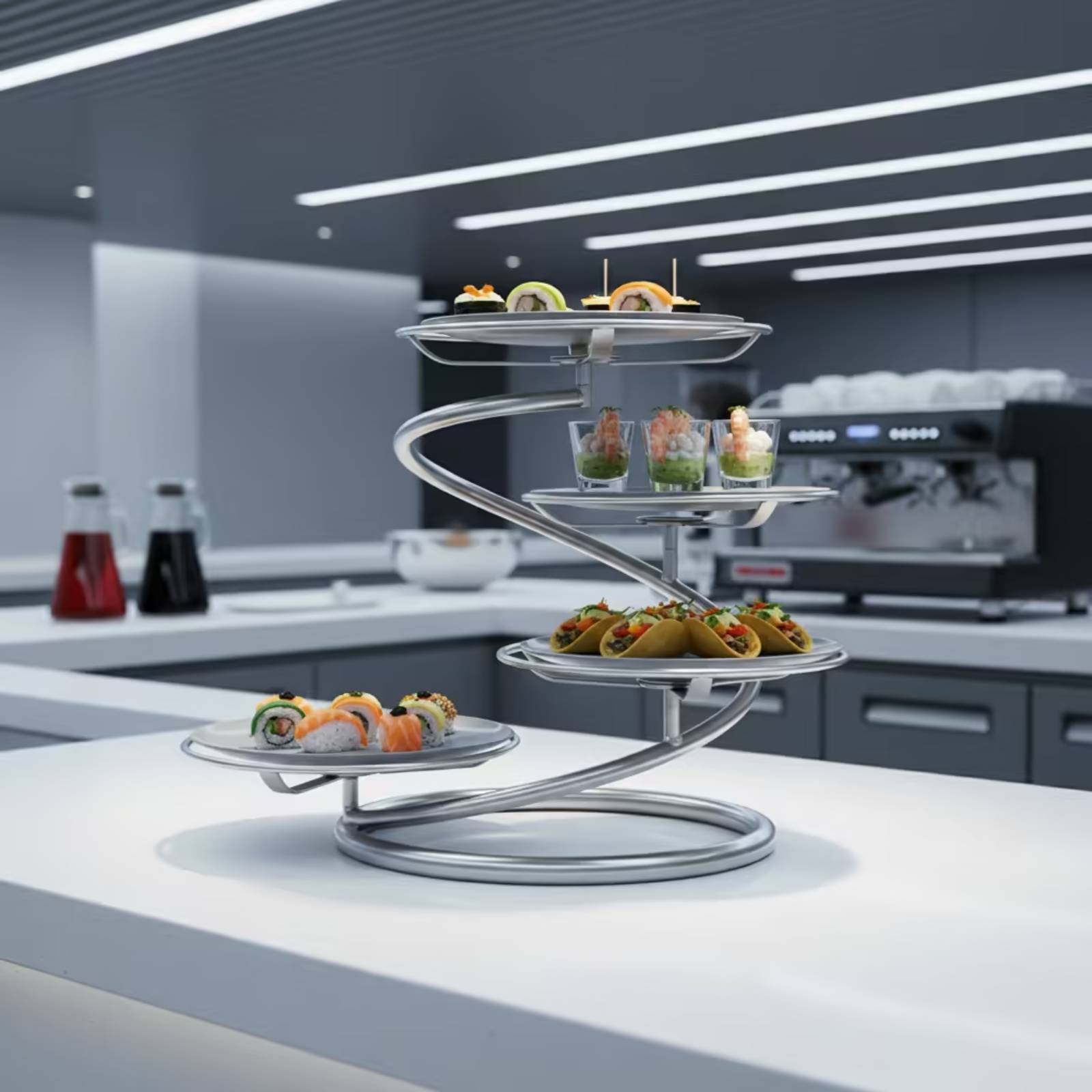 Tiered Serving Stand Multi-Lev - Food Storage Rack review and price