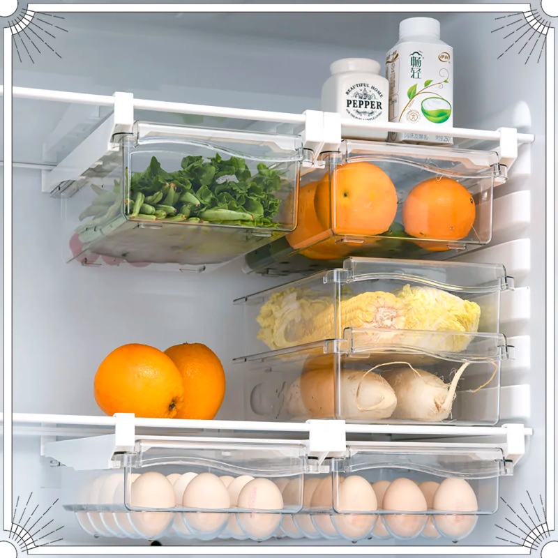 Clear Fruit Organizer Rack Hol - Food Storage Rack review and price
