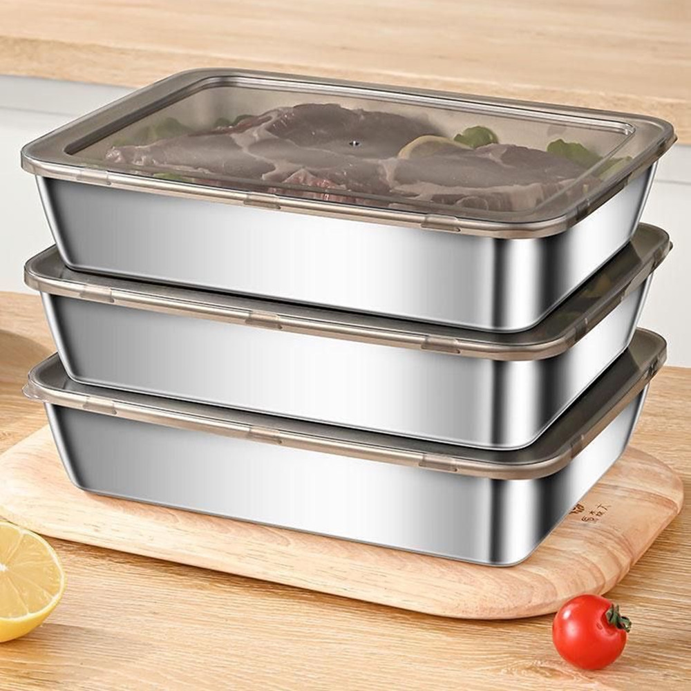 2026 3pcs 5pcs Stainless Steel - Set Food Storage review and price