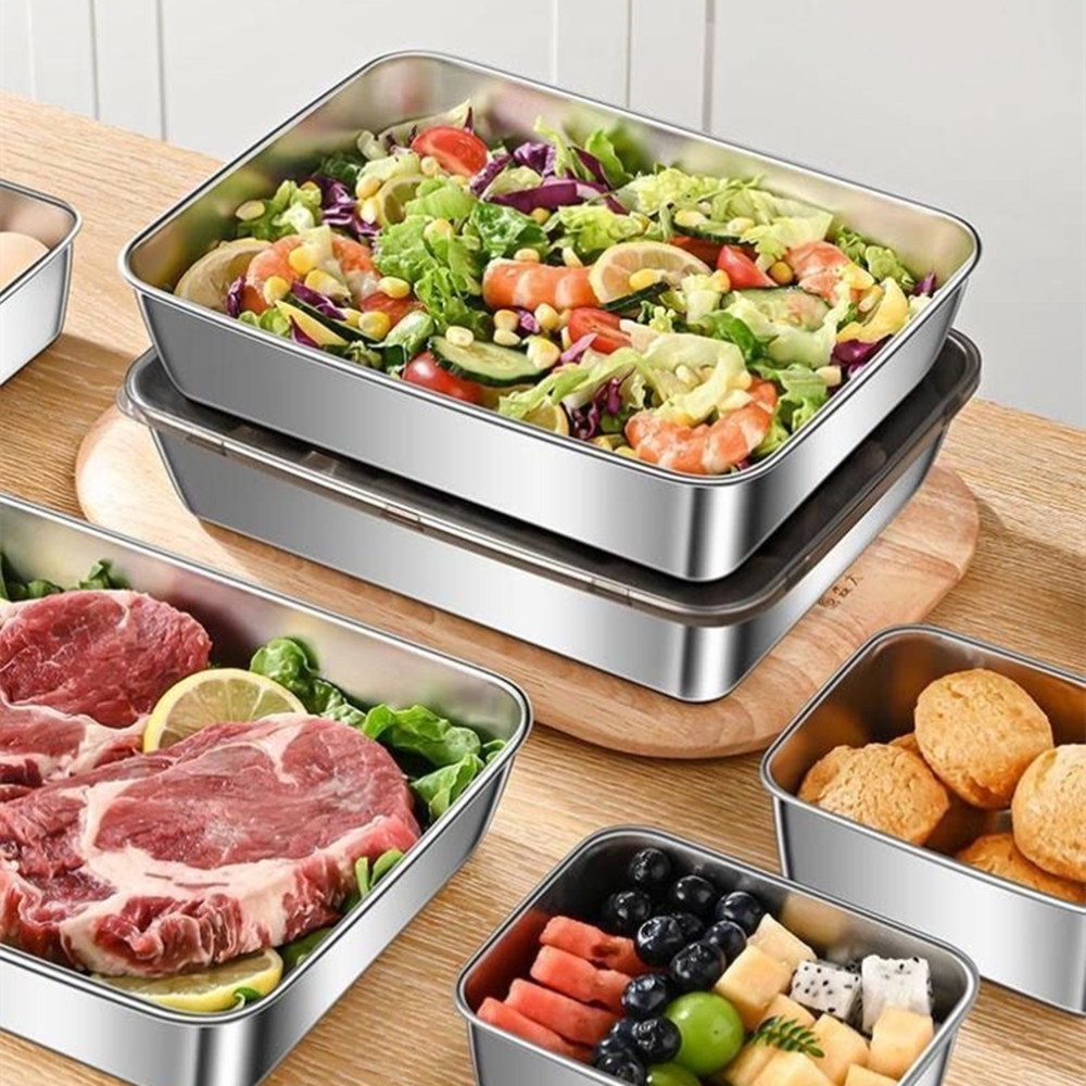 2026 3pcs 5pcs Stainless Steel - Set Food Storage review and price