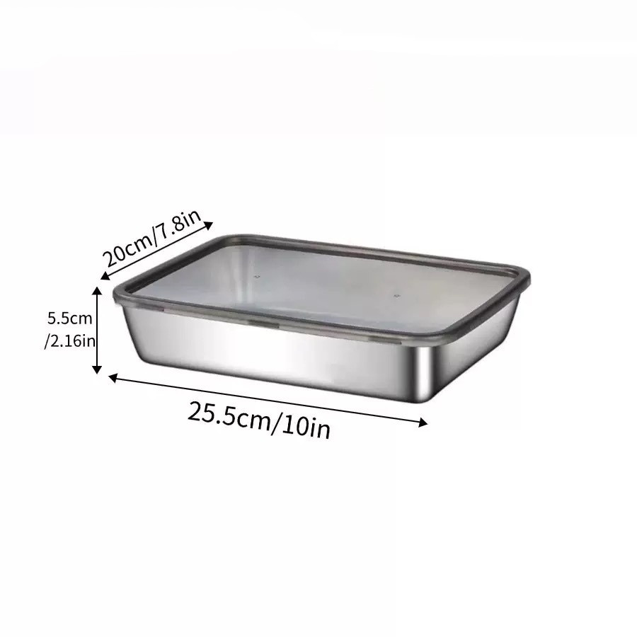 2026 3pcs 5pcs Stainless Steel - Set Food Storage review and price