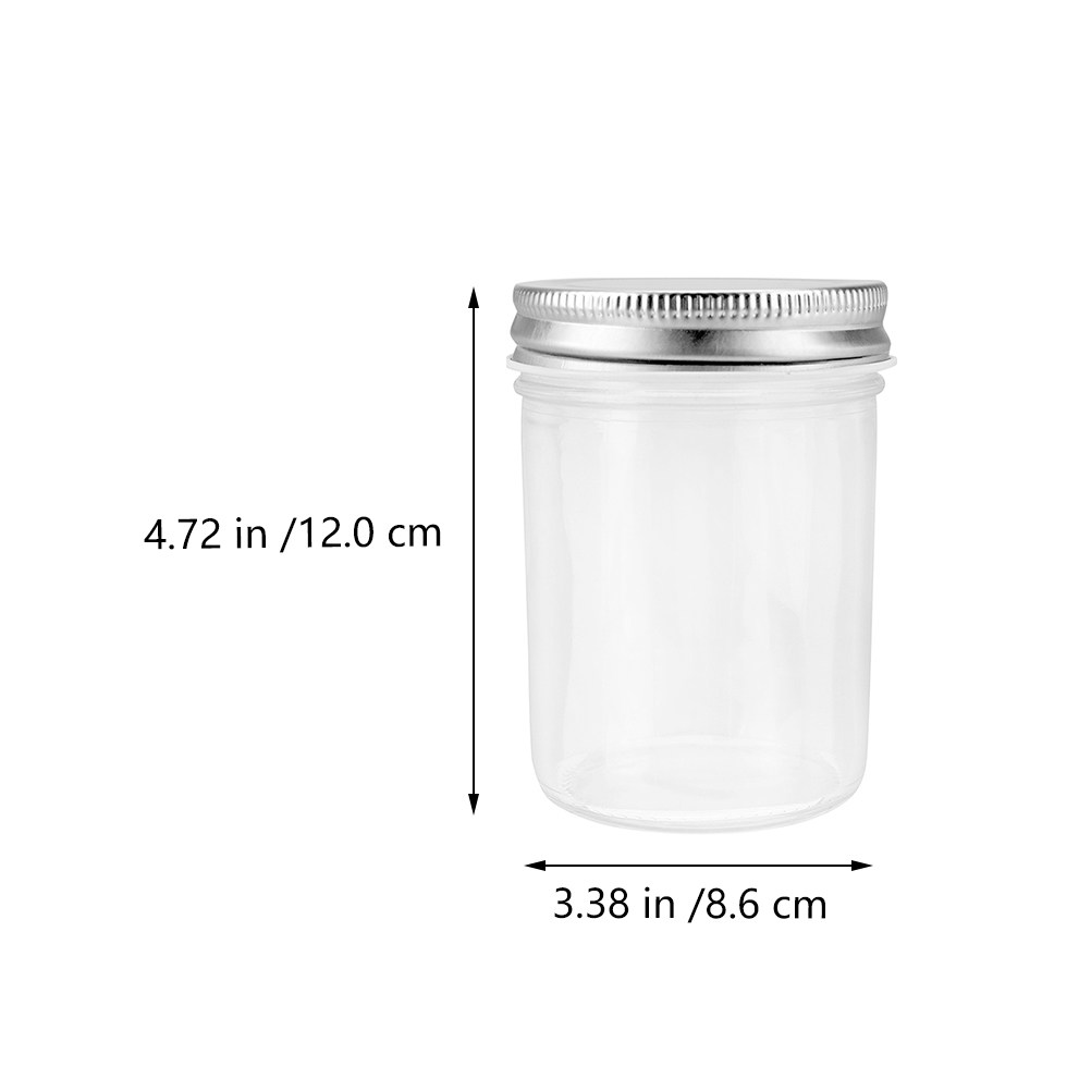 4Pcs Jam Glass Storage Jars Mo - Food Storage Jars Airtight review and price