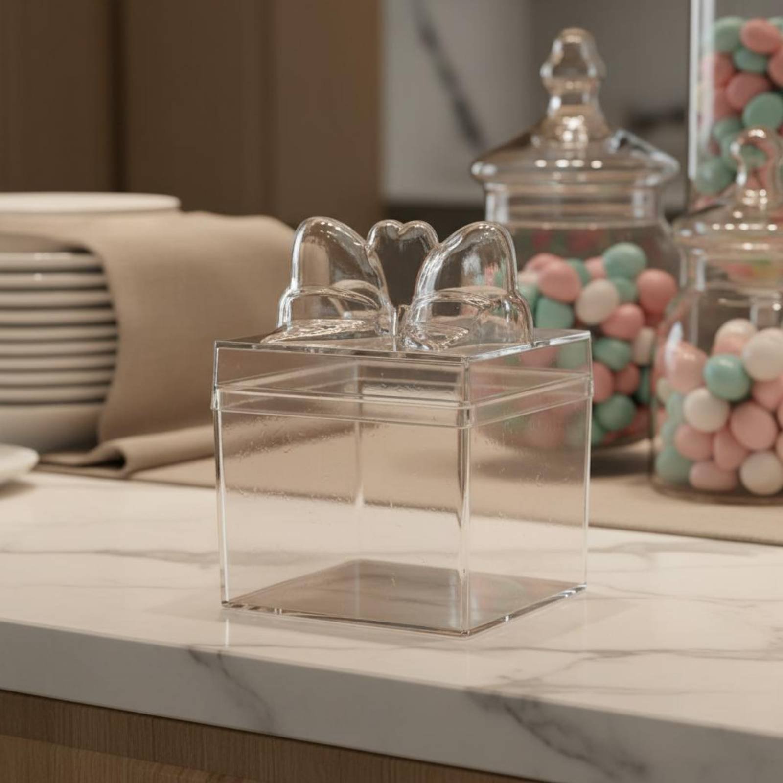 Clear Plastic Candy Box with R - Food Storage Is review and price