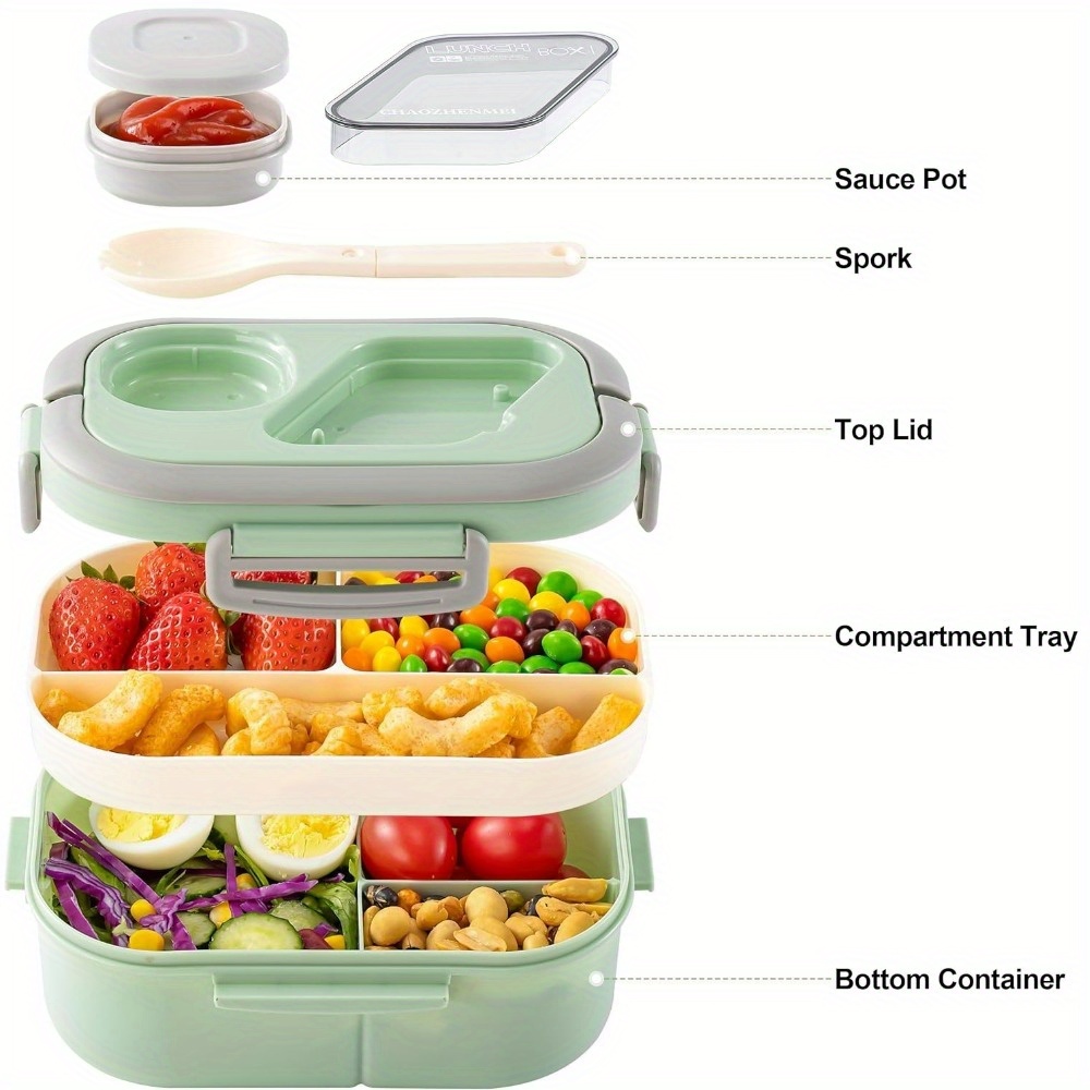 Bento Lunch Box Salad Containe - Glass Meal Prep Container review and price