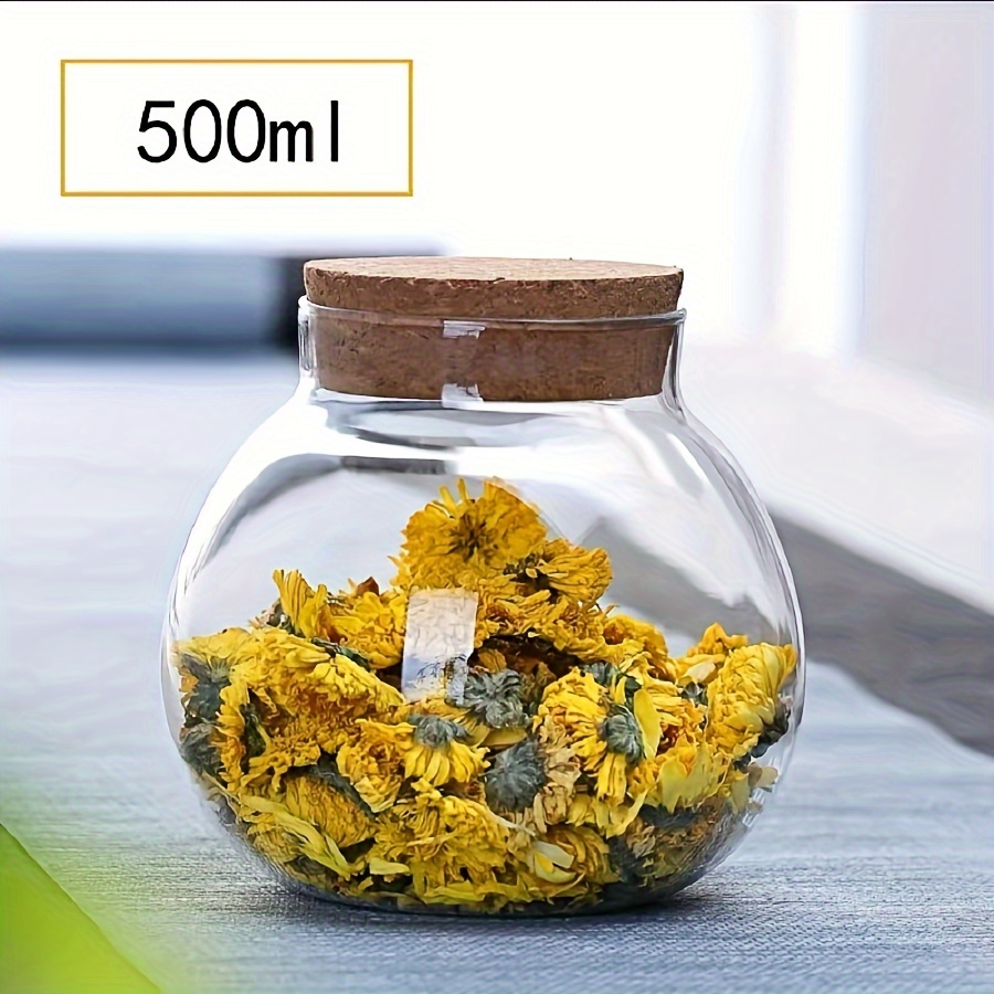 500ML Clear Glass Storage Cani - Food Storage Glass Set review and price