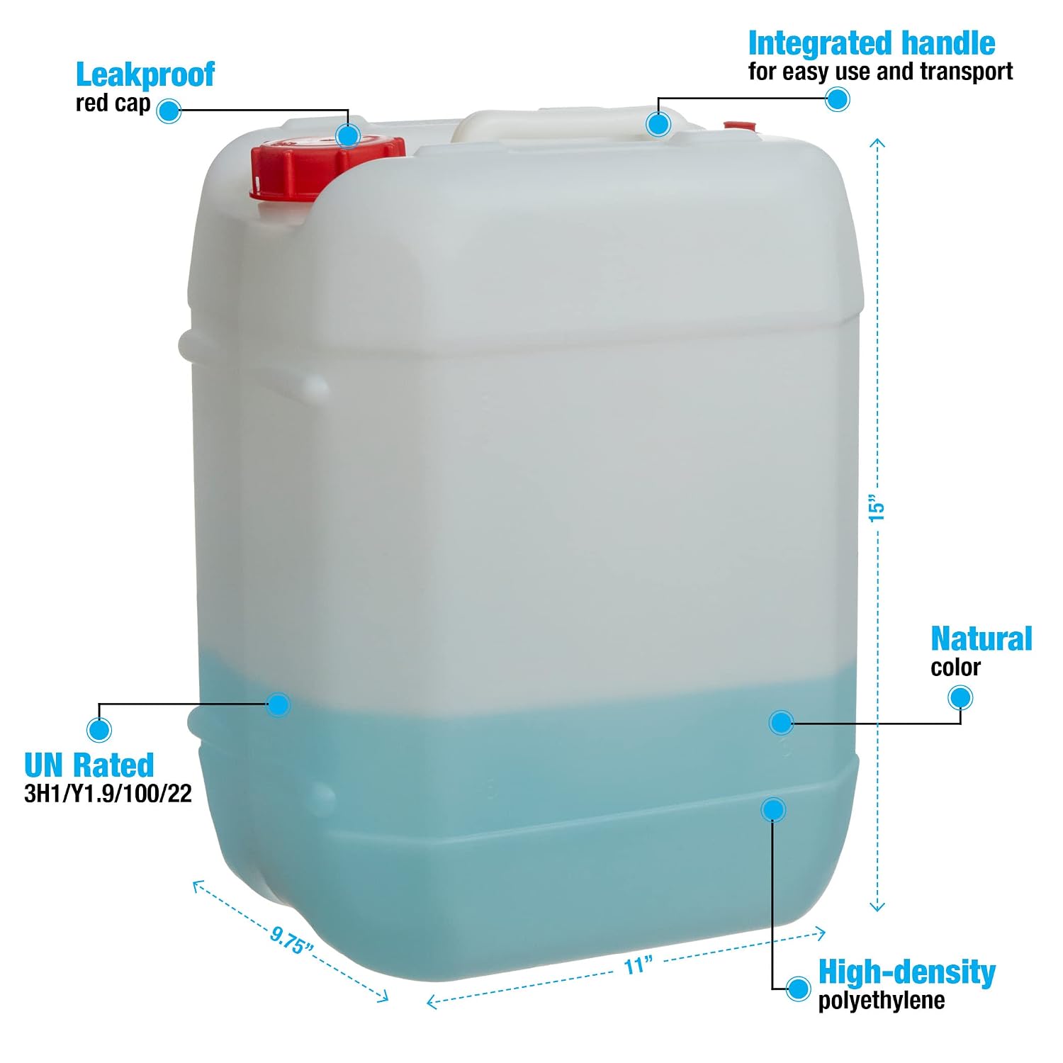 5 Gallon Stackable Plastic Car - Food Storage Is review and price
