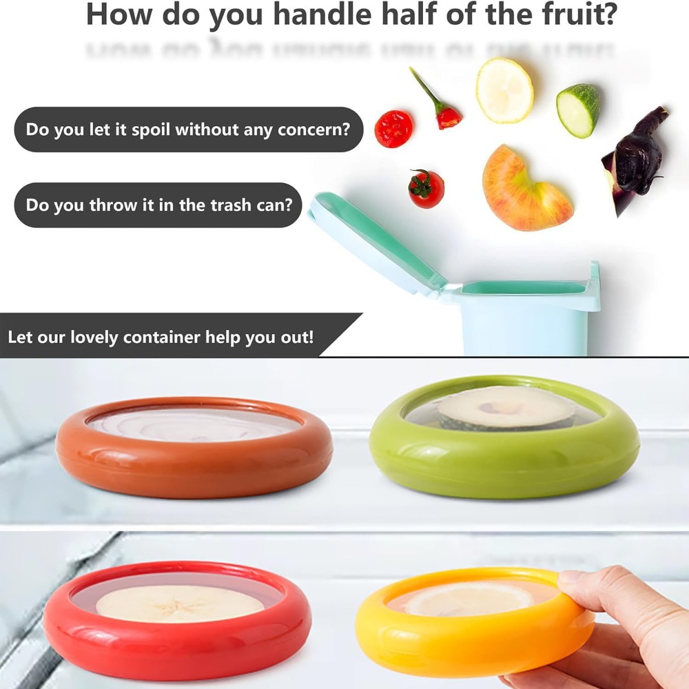 Avocado Saver Silicone Fruit a - Set Food Storage review and price