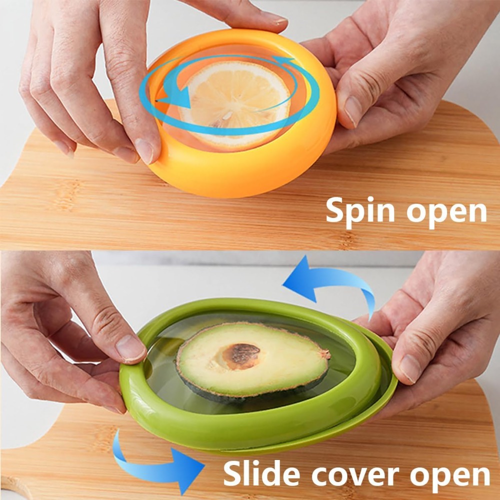 Avocado Saver Silicone Fruit a - Set Food Storage review and price