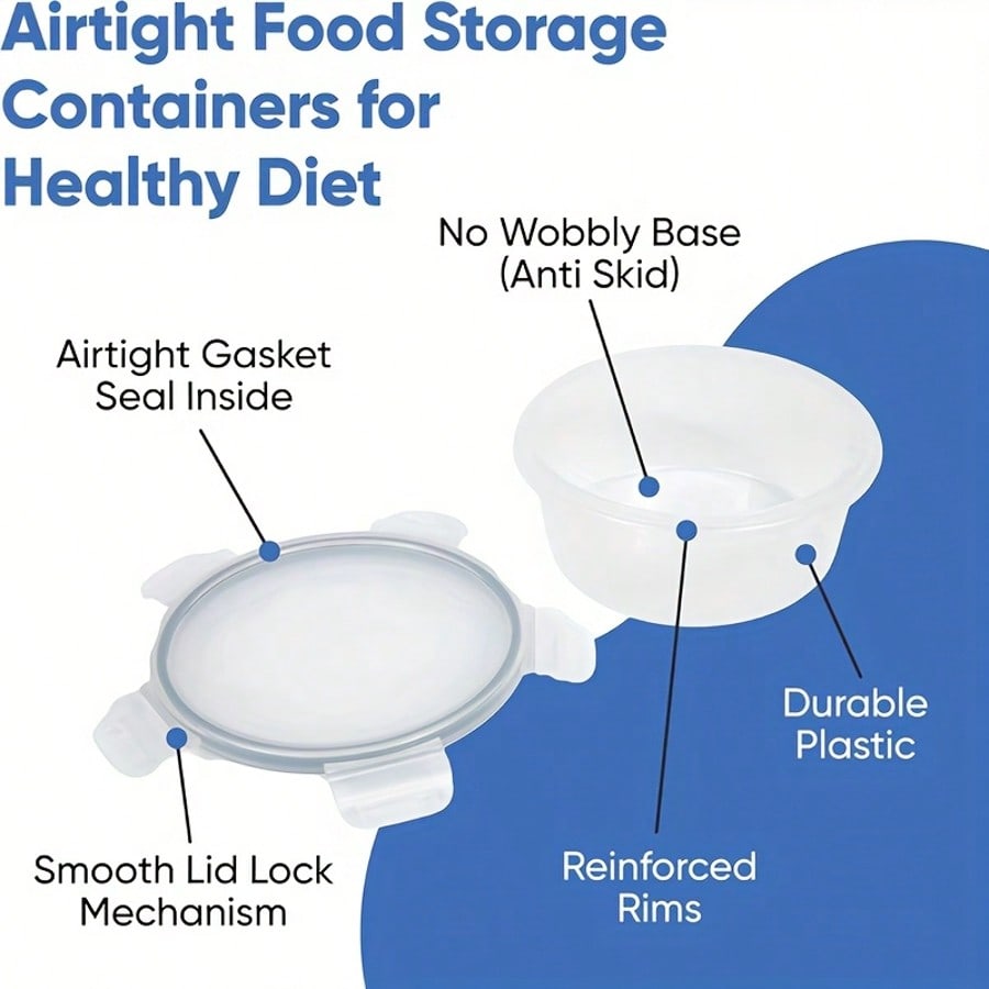 24‑Piece Meal Prep Food Contai - Set Food Storage review and price