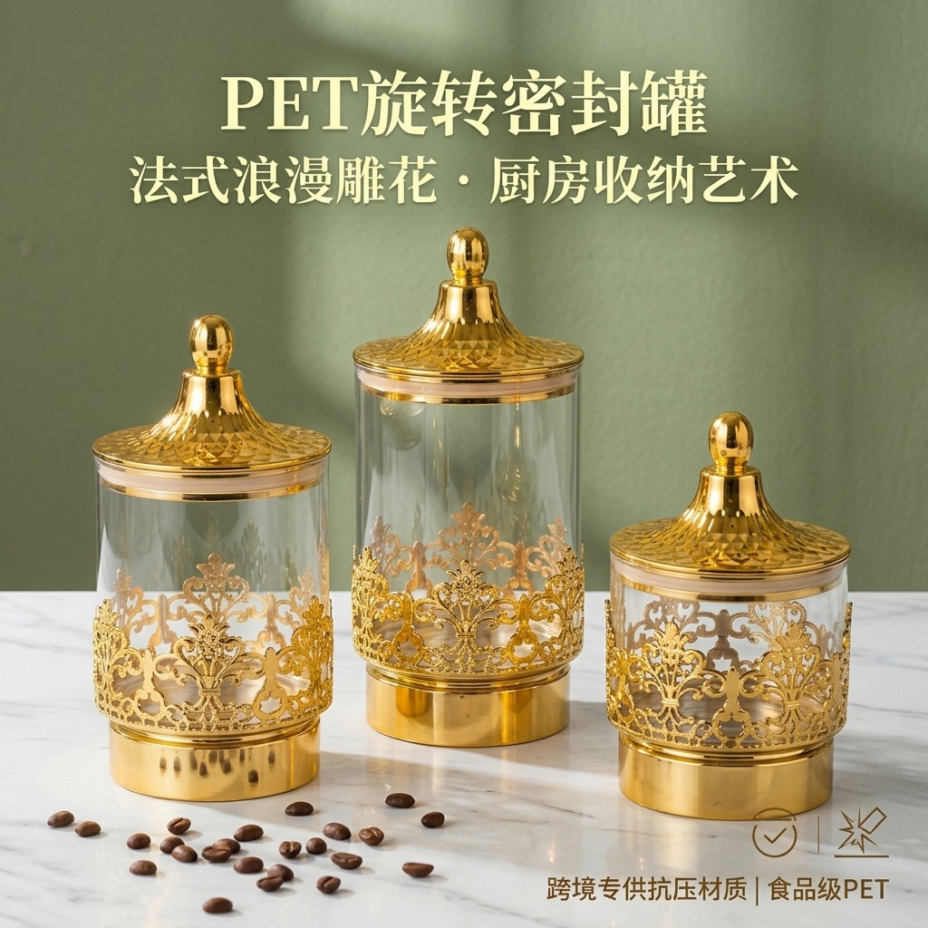 European Transparent Gold-plat - Food Storage Tank review and price