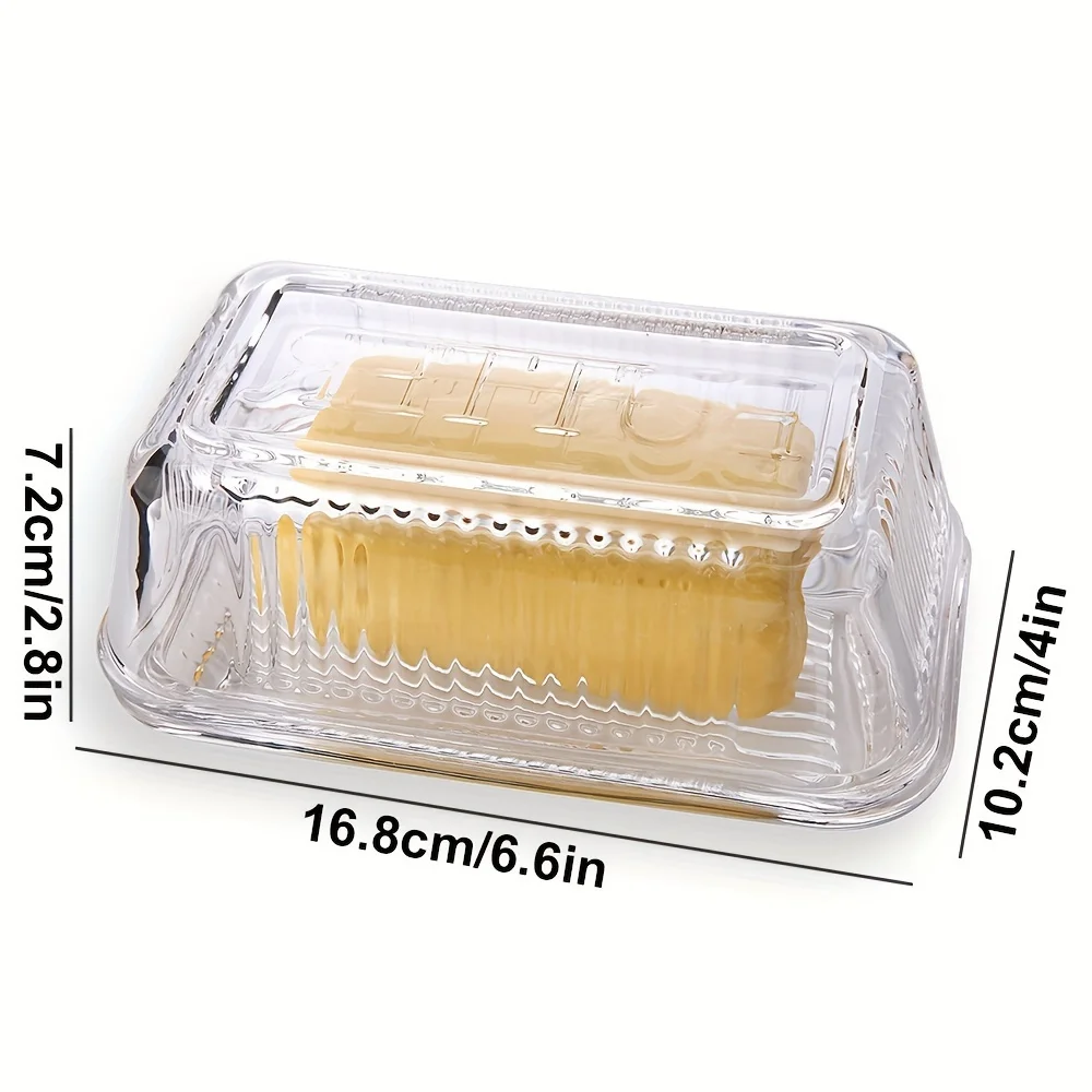 Creative Clear Butter Dish Wit - Glass Meal Prep Container review and price
