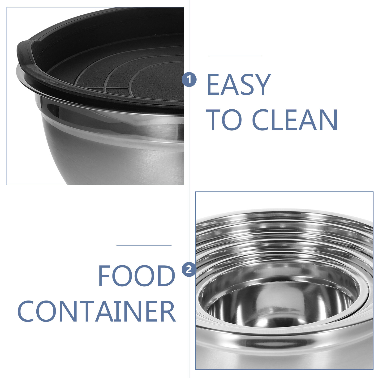 1Set Stackable Nesting Stainle - Set Food Storage review and price