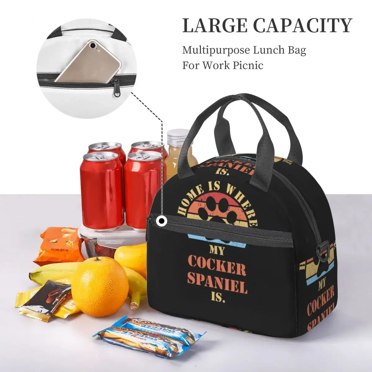 COCKER SPANIEL Dogs Funny Quot - Food Storage Quotes review and price