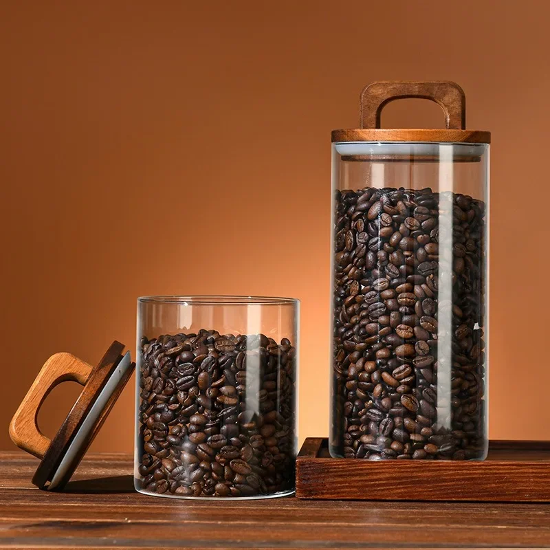 Clear Glass Jar with Bamboo Li - Glass Meal Prep Container review and price