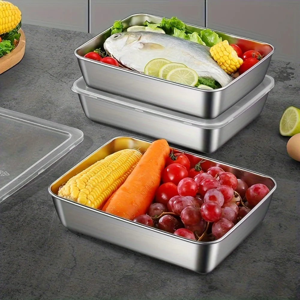 5-Piece Stainless Steel Food S - Glass Meal Prep Container review and price