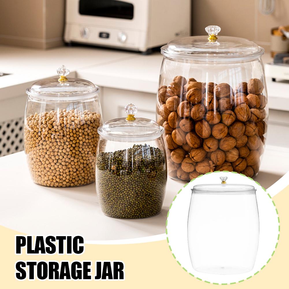 Large Transparent Plastic Seal - Food Storage Jars Airtight review and price