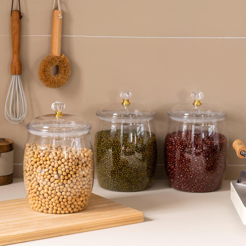 Large Transparent Plastic Seal - Food Storage Jars Airtight review and price
