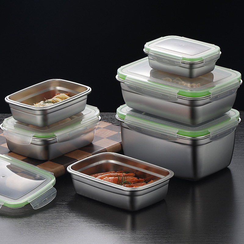 304 Stainless Steel Lunch Box  - Set Food Storage review and price