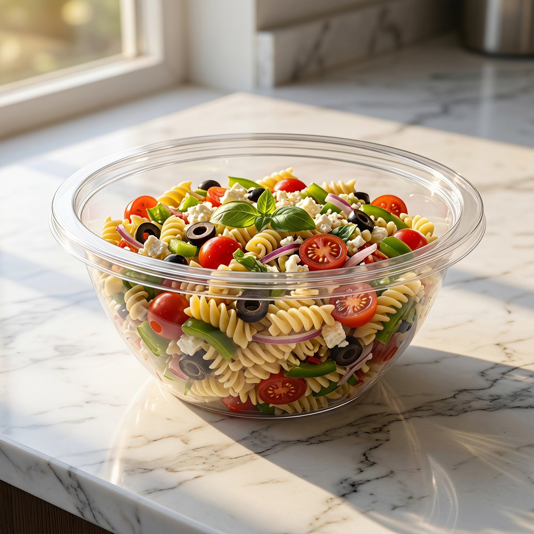 Clear Plastic Mixing Bowls wit - Set Food Storage review and price