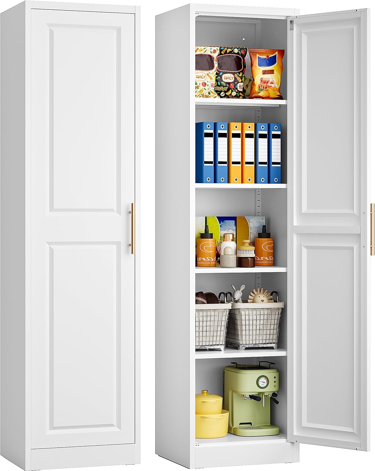 Tall Narrow Storage Cabinet Wi - Food Storage Tank review and price
