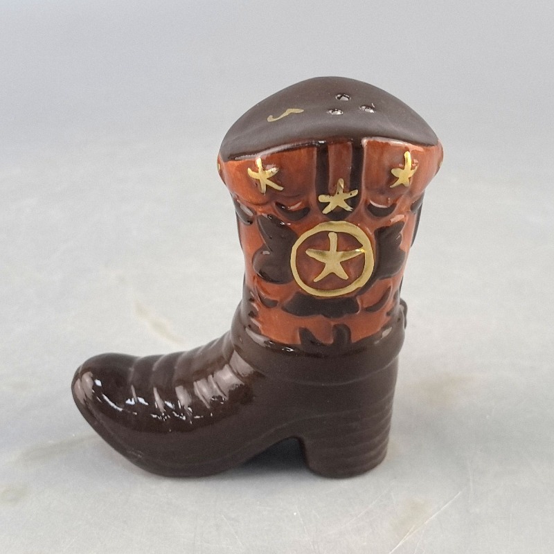 Vintage Boots Ceramic Spice Ja - Set Food Storage review and price