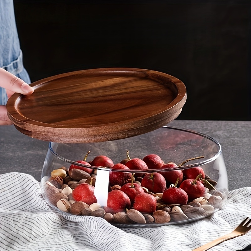 Glass Canisters with Wooden Li - Glass Meal Prep Container review and price