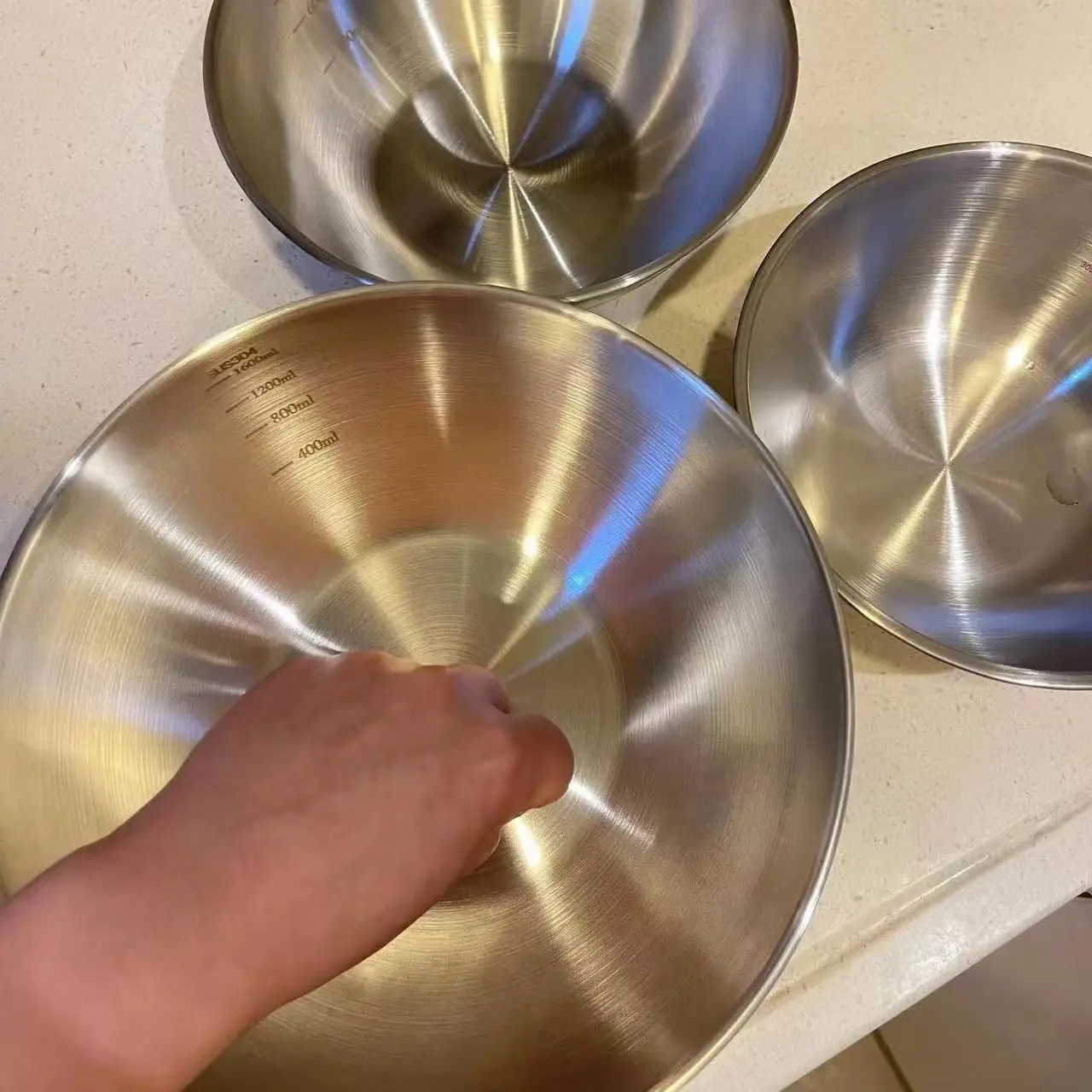 1-3 Stainless Steel Bowl Set w - Set Food Storage review and price