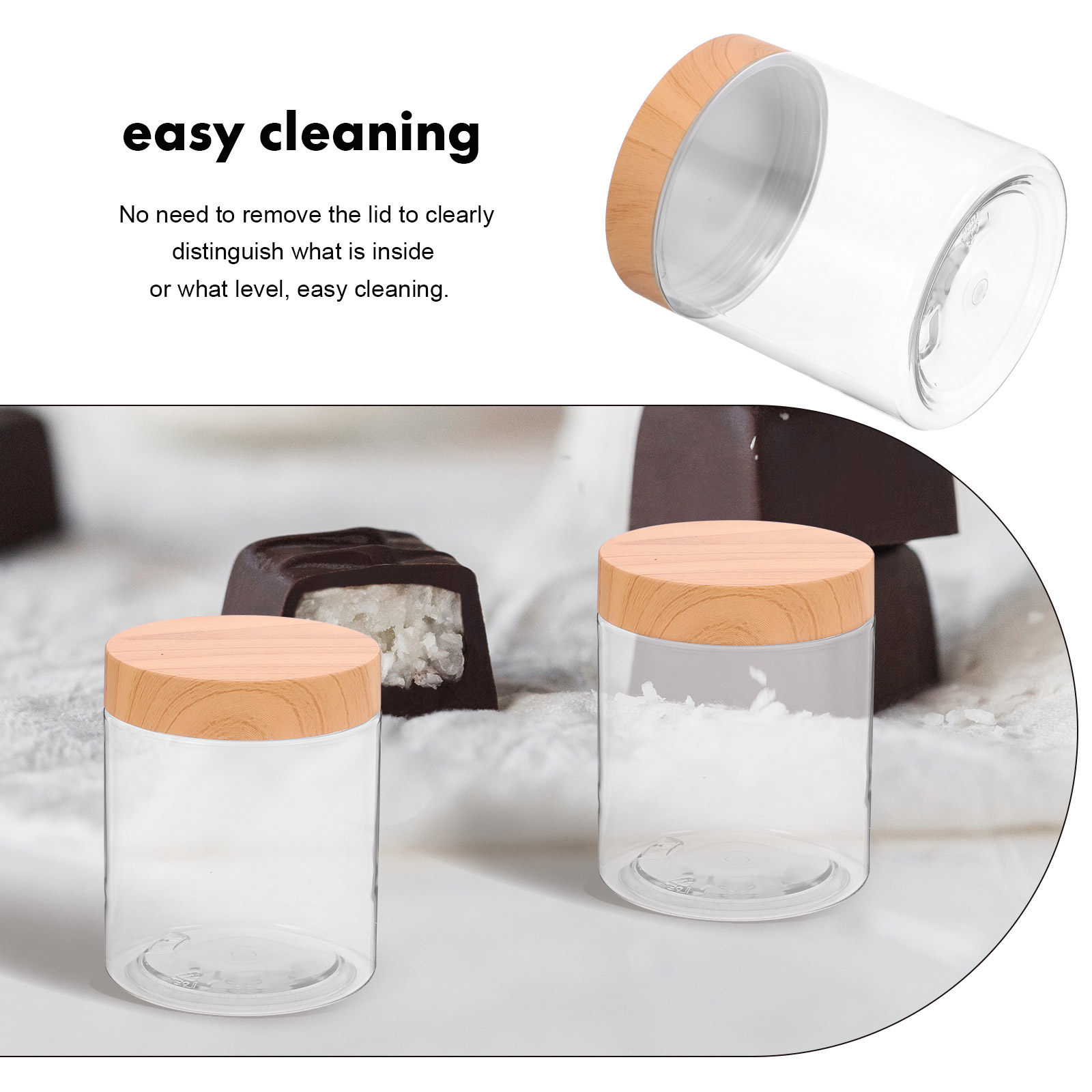 6Pcs Kitchen Storage Container - Food Storage Jars Airtight review and price