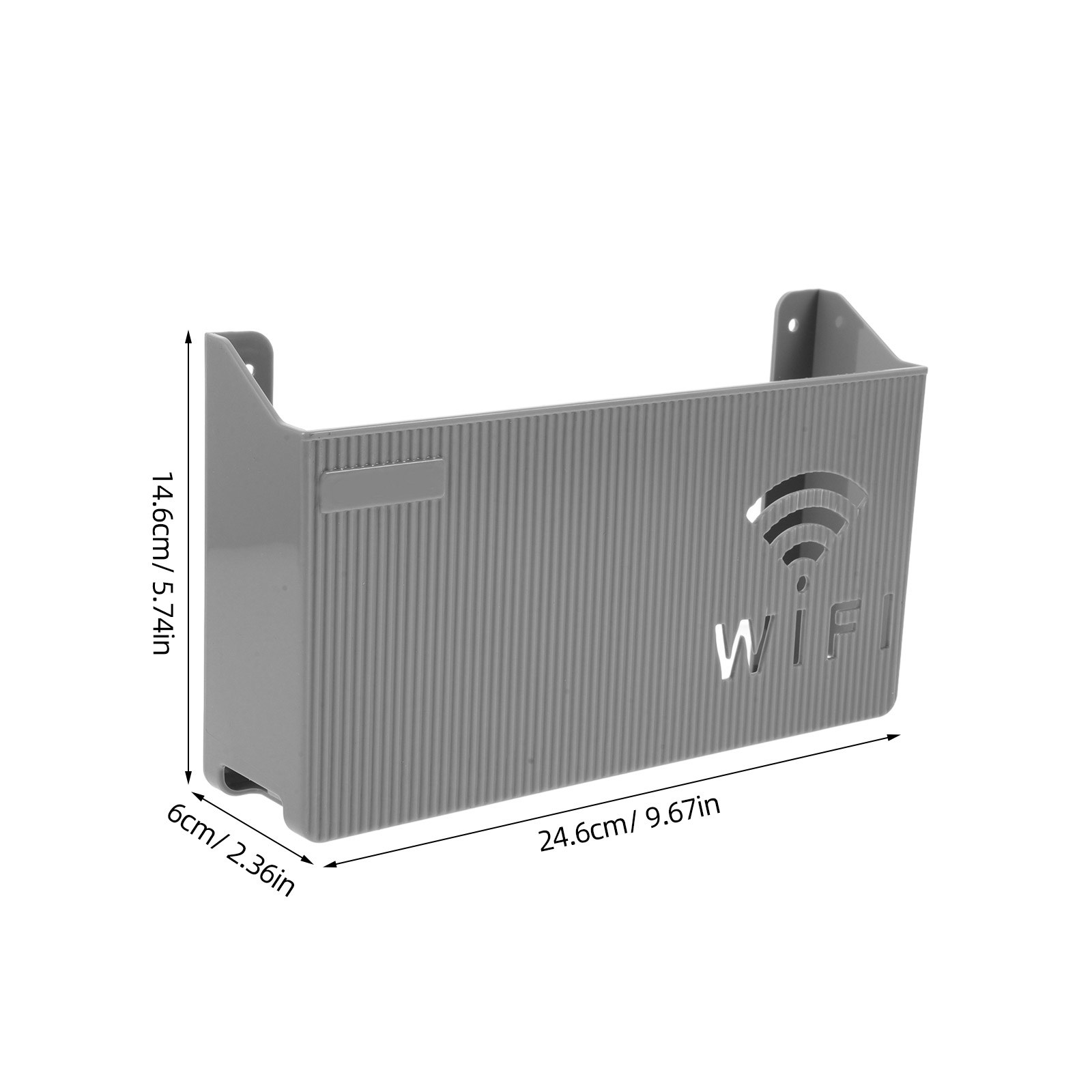 PP Router Storage Box Wall Mou - Food Storage Management review and price
