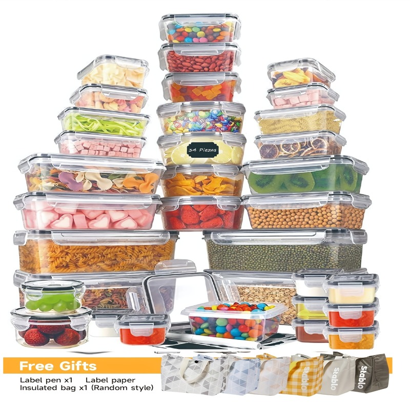 48PCS BPA-Free Food Storage Se - Set Food Storage review and price