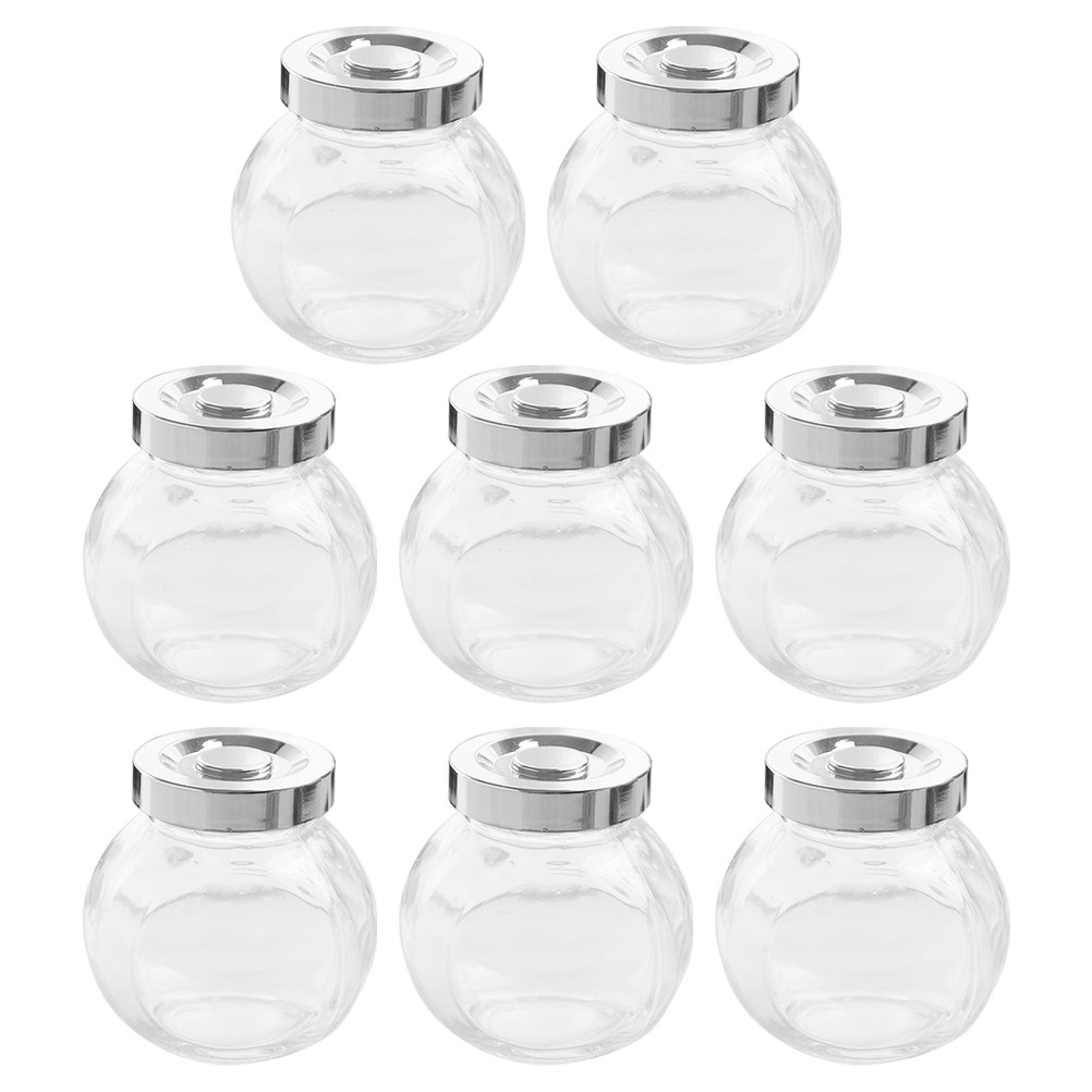 Glass Storage Jars 8 Pack Airt - Food Storage Jars Airtight review and price