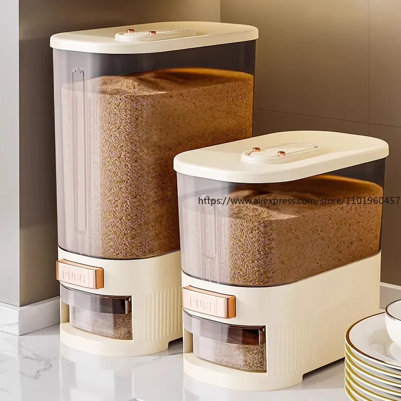 Food-Grade Rice Storage Contai - Food Storage Acrylic Containers review and price
